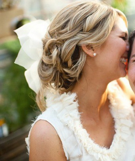 Coiffure mariage chignon flou