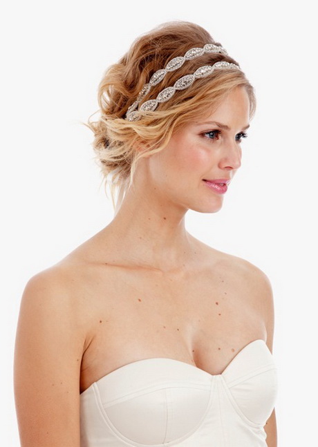 Coiffure mariée headband