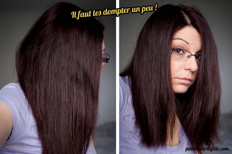 Coiffure pour cheveux épais