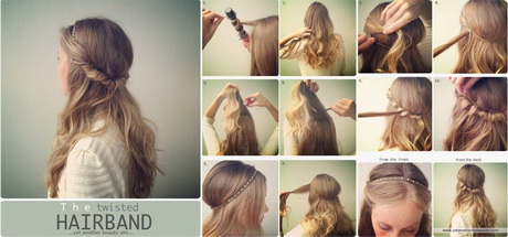 Headband coiffure