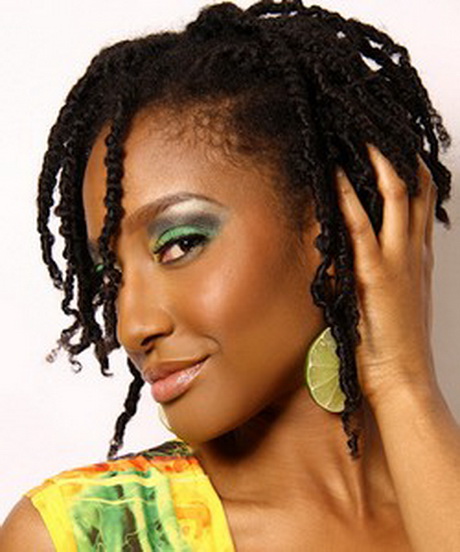 Vanille coiffure afro