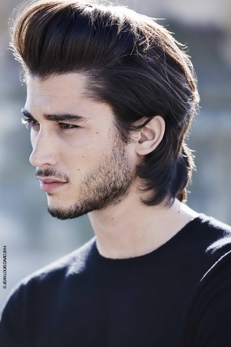 Cheveux style homme