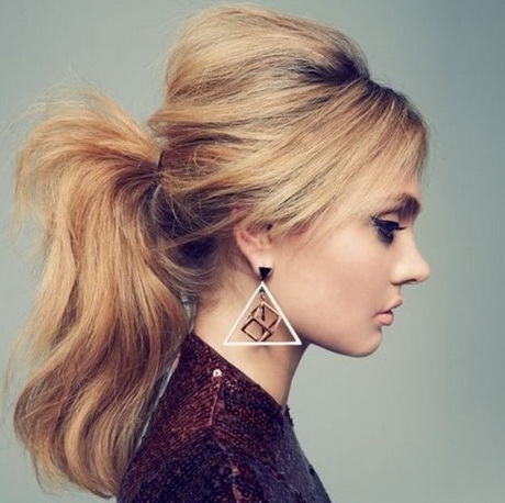 Chignon flou coté