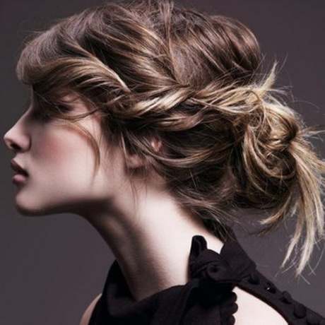 Chignon flou coté