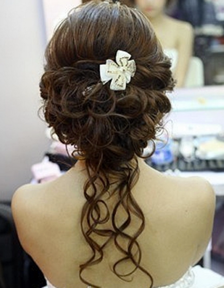 Chignon mariée original