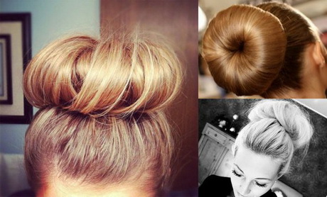 Coiffure gros chignon