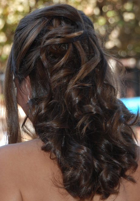 Coiffure mère de la mariée