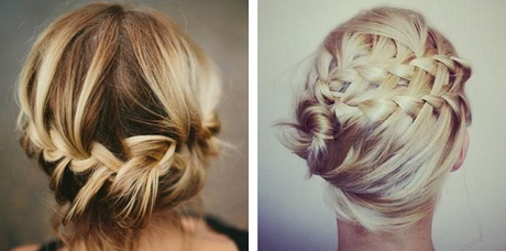 Coiffure pour témoin de mariage