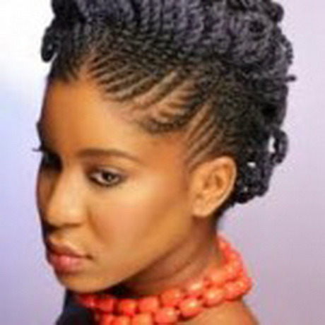 Coiffure tresse afro femme