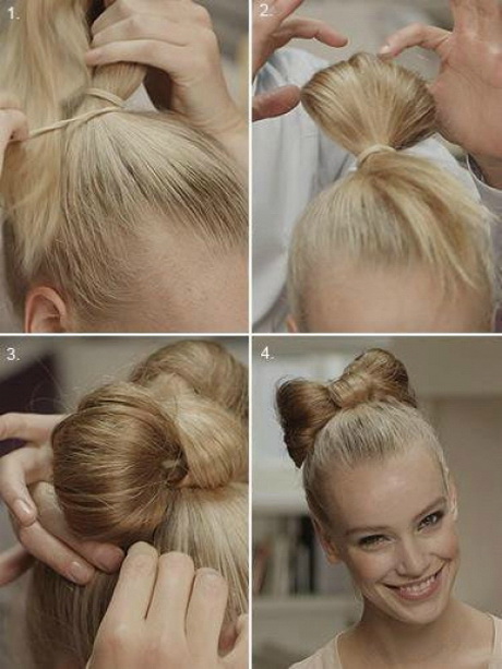 Faire un chignon soi meme