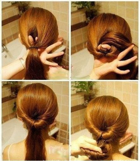 Idee chignon flou