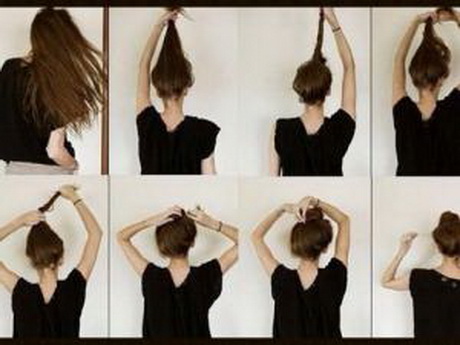 Idee chignon flou