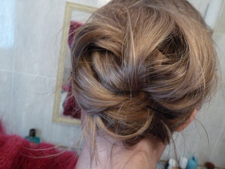 Idee chignon flou