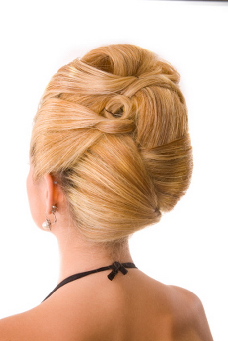 Modele de coiffure chignon