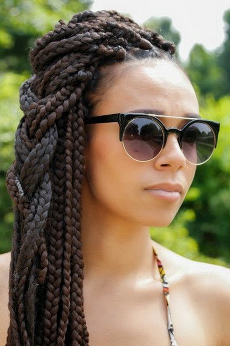 Tresse afro femme