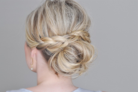 Tutoriel chignon flou