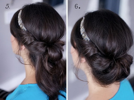 Chignon avec