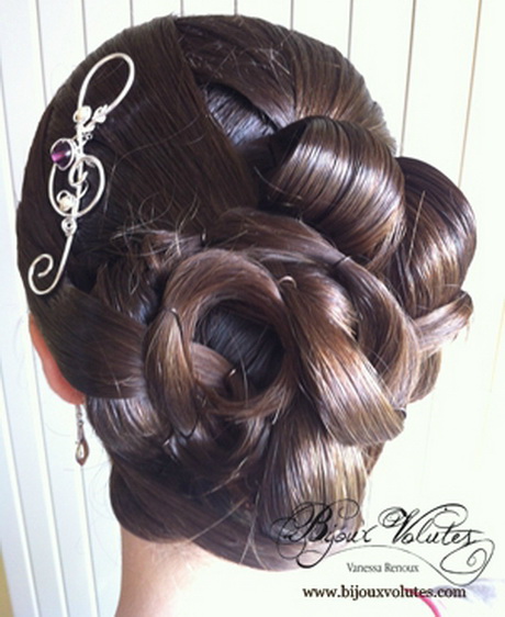 Coiffure de mariage originale