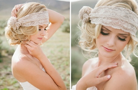 Coiffure mariée rétro