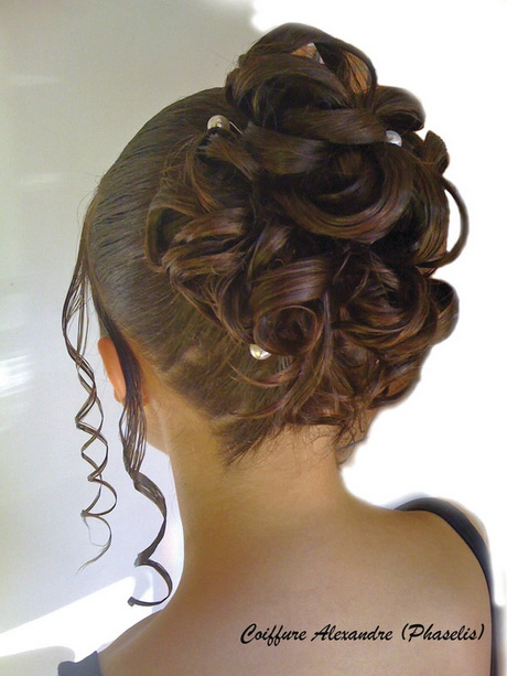 Images chignons pour mariage