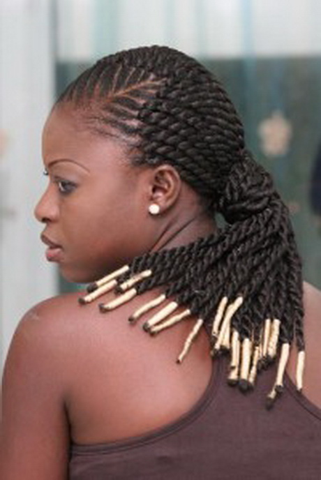 Model de coiffure tresse