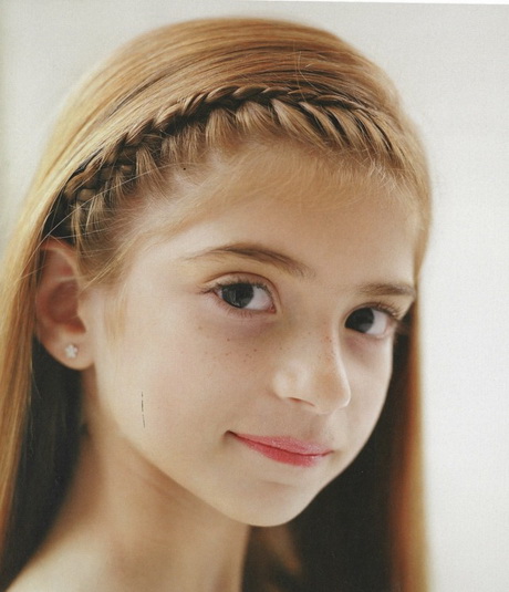 Modele coiffure enfant fille