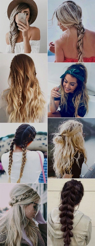 Coiffure cheveux long tendance 2018