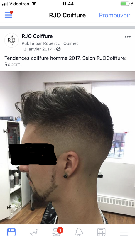 Coiffure homme 2019