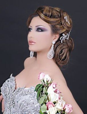 Coiffure mariage oriental 2023