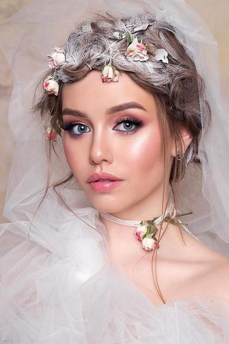 Maquillage et coiffure mariée 2023