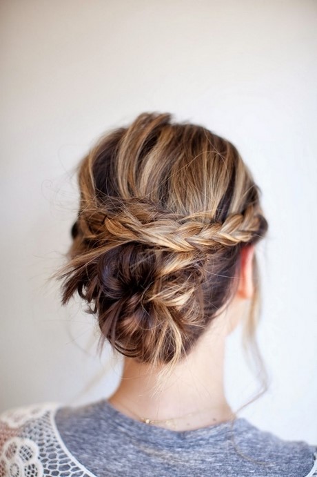 Chignon en tresse