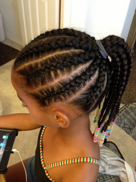 Coiffure enfant tresse africaine