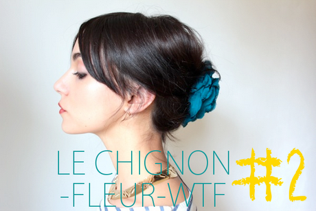 Coiffure pour cheveux carré plongeant