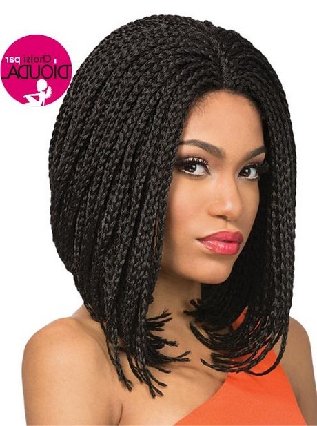 Coupe de cheveux avec tresse africaine