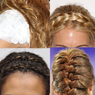 Les différentes tresses