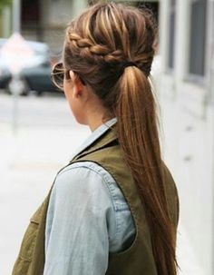 Natte cheveux long