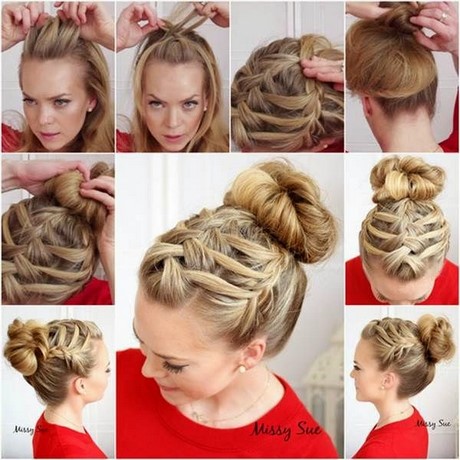 Photo coiffure avec tresse