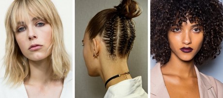 Tendances coiffure printemps été 2017