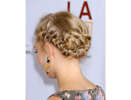 Tresse en chignon