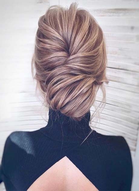 Chignon 2019 simple