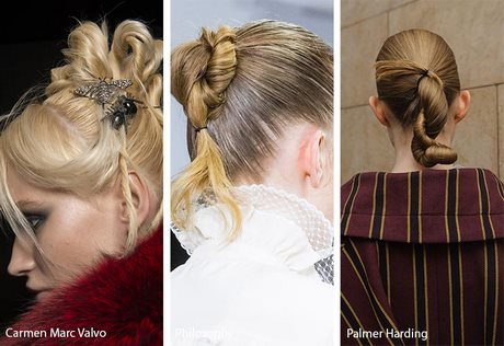 Model chignon 2019