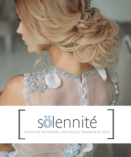 Chignon mariee 2018