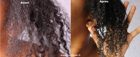 Belles boucles cheveux crépus