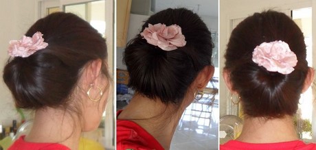 Chignon asiatique