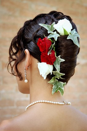 Chignon banane mariage coiffure