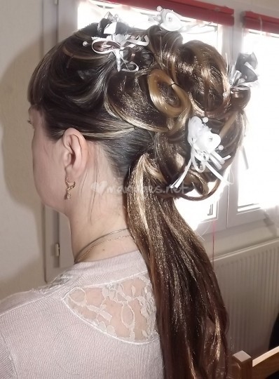 Chignon banane revisité