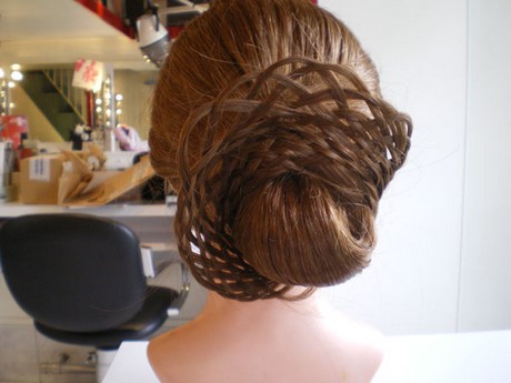 Chignon catogan