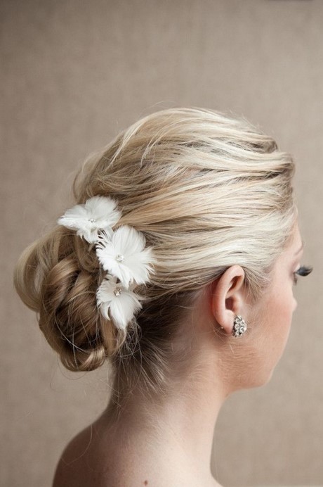 Chignon plume