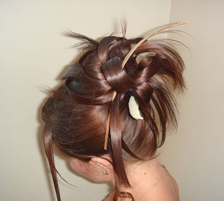 Chignon pour une soirée