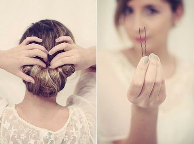 Chignon retro